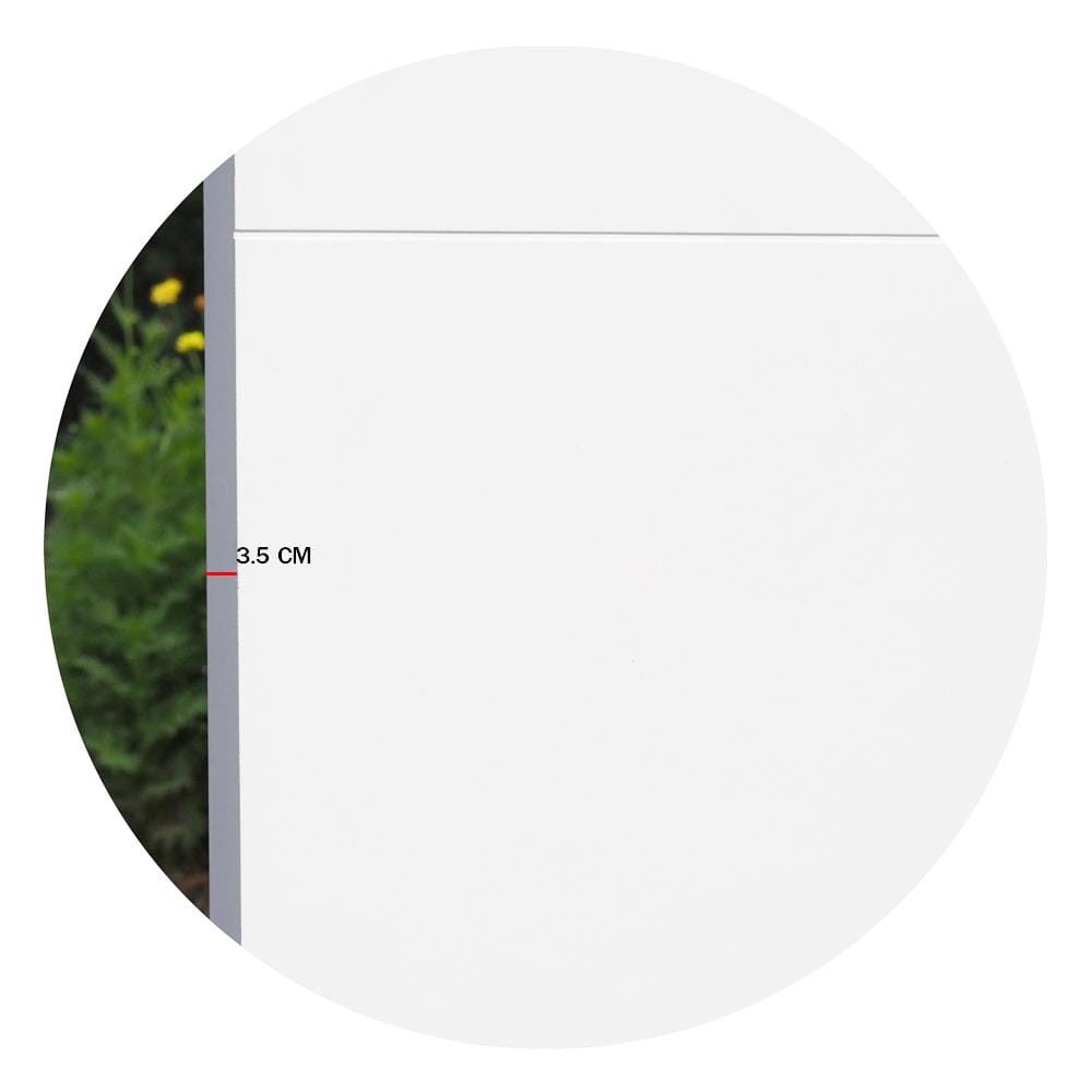 ประตูภายใน HDF ไม่เจาะลูกบิด METRO LINEA 08 90x200 ซม. สีรองพื้น