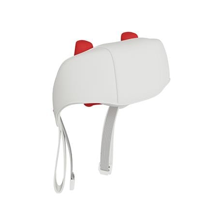เครื่องนวดคอ บ่า ไหล่ ไฟฟ้า FULICO สีขาว/แดง_2