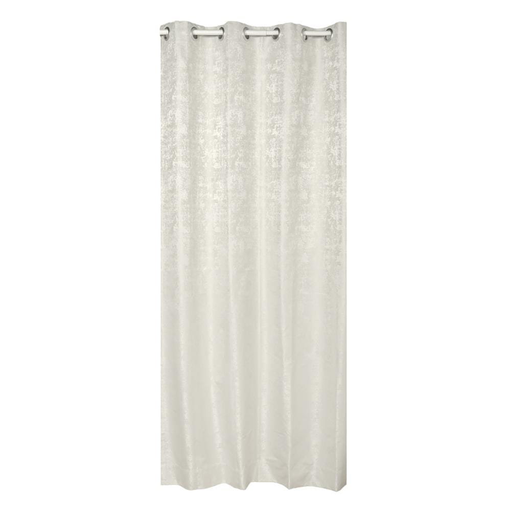 ผ้าม่าน EYELET HOME LIVING STYLE CRUSTAL UV 135x220 ซม. สีครีม_0