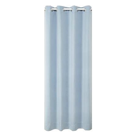 ผ้าม่าน EYELET HOME LIVING STYLE STICK UV 135x220 ซม. สีฟ้า_1