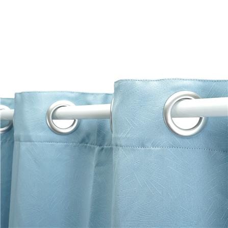 ผ้าม่าน EYELET HOME LIVING STYLE STICK UV 135x220 ซม. สีฟ้า_2