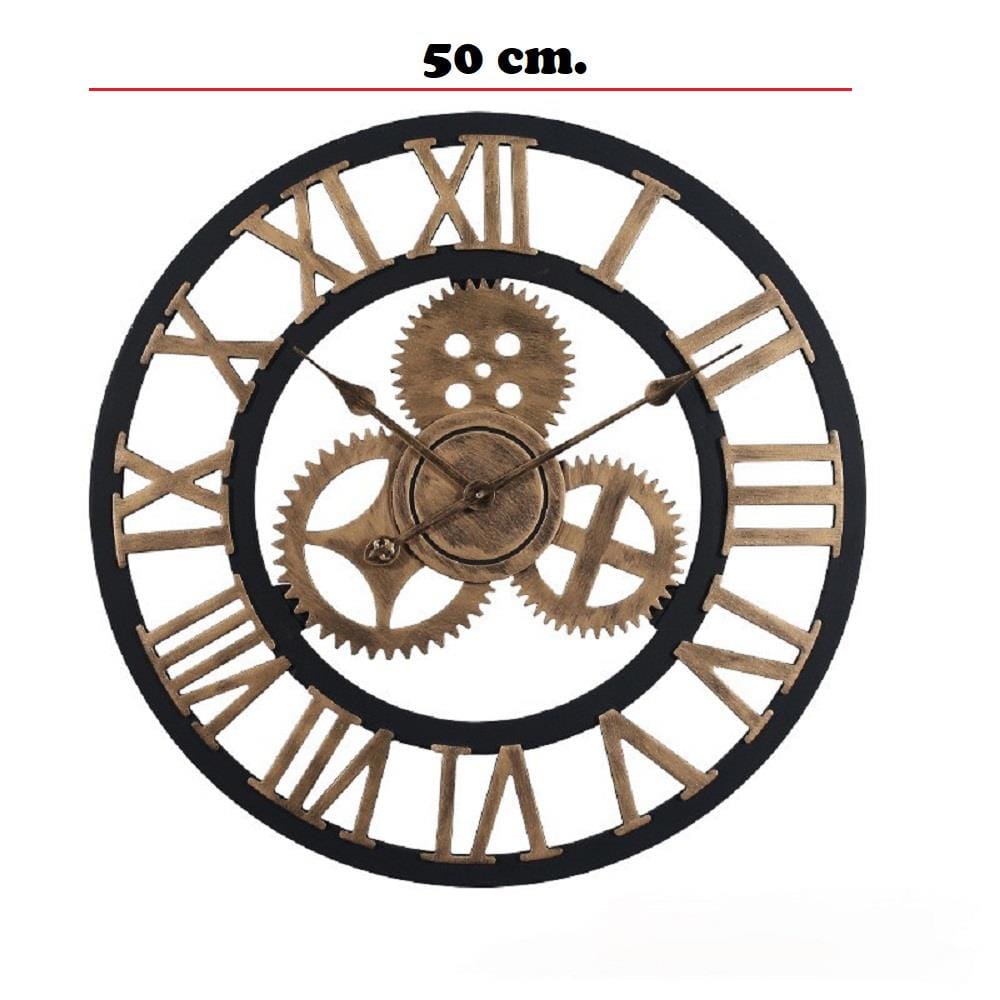 นาฬิกาแขวน INTERY C1038C012_09 19.68 นิ้ว สีทอง/ดำ