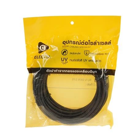 สายโซลาร์เซลล์ PV ELECKTA 1x4 ตร.มม 10 ม. สีดำ_2