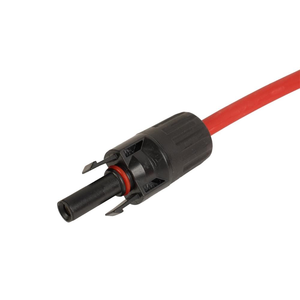 สายโซลาร์เซลล์ MC4 ELECKTA 1x4 ตร.มม. 5 ม. สีแดง