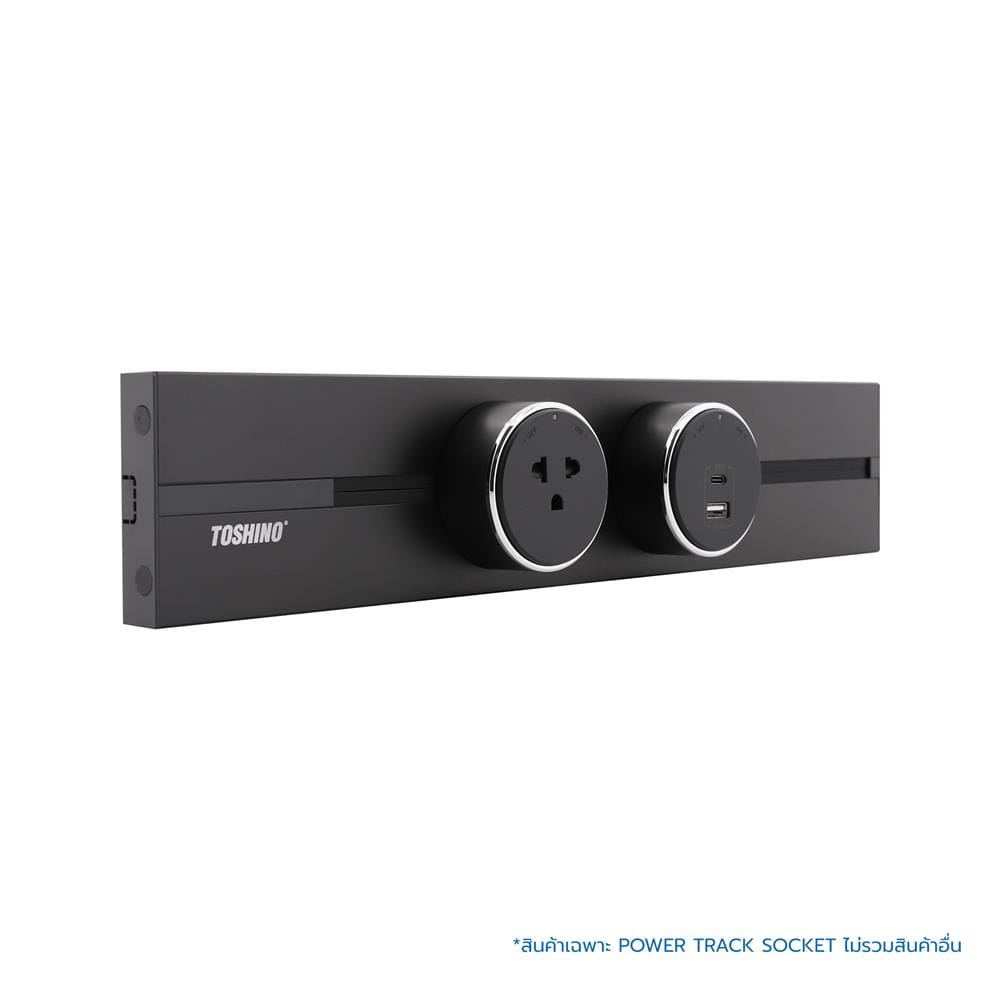 เต้ารับไร้สาย TOSHINO SK-16A 3600 วัตต์ สีดำ