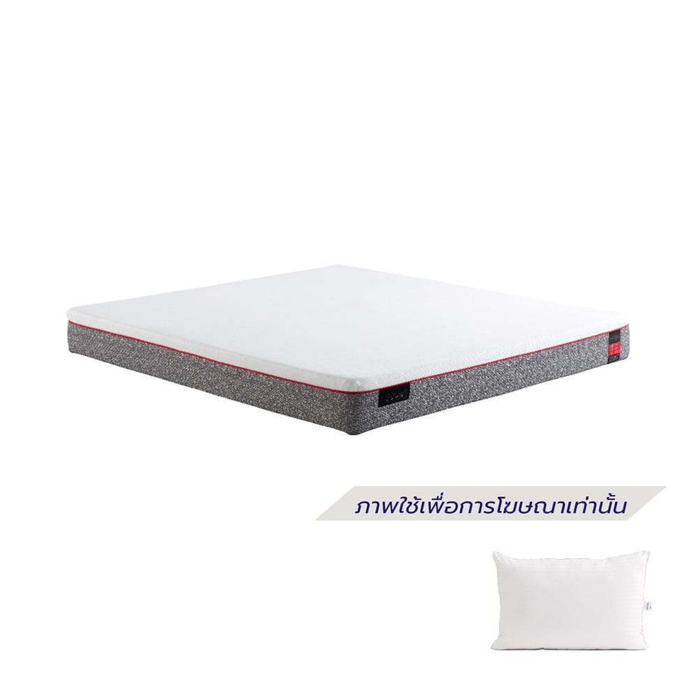 ที่นอนโฟม 3.5 ฟุต สุญญากาศ MIDAS รุ่น LUMA ULTRA พร้อมหมอนหนุน 1 ใบ