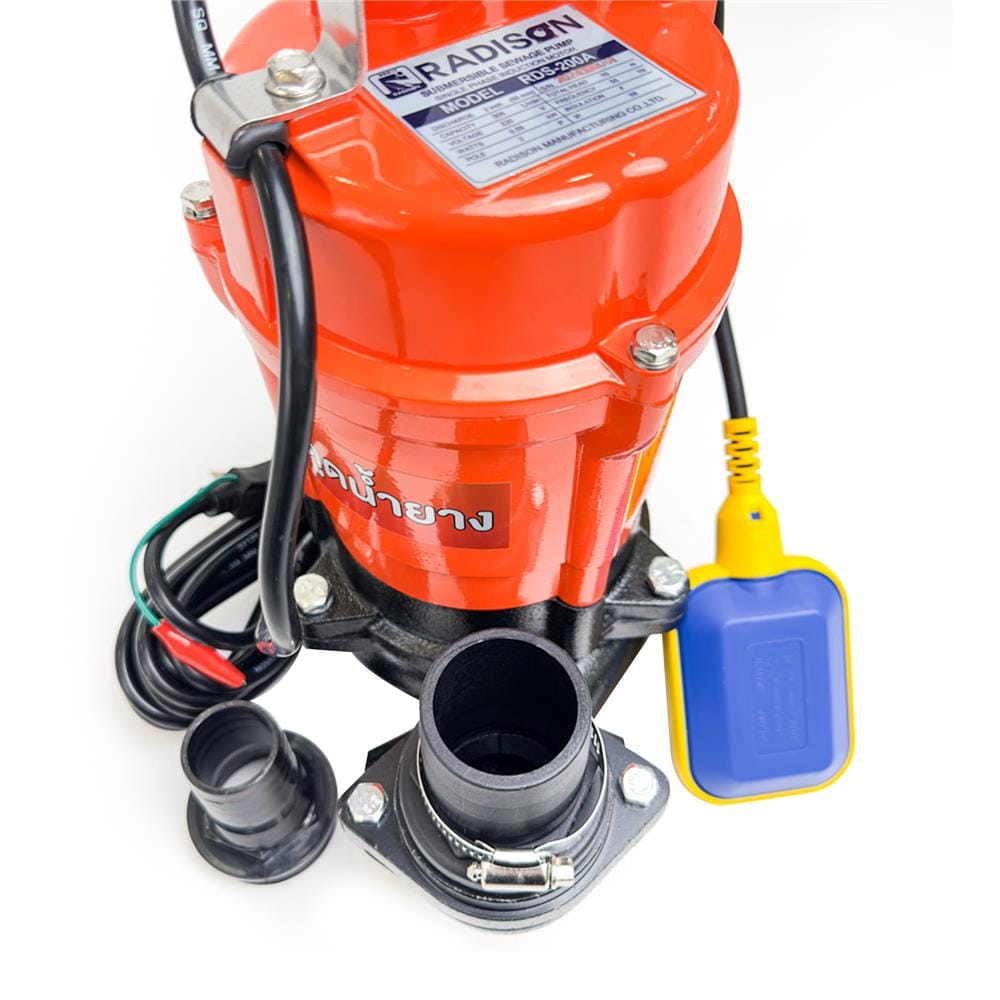 ปั๊มจุ่มน้ำเสีย RADISON RDS200AUTO 400 วัตต์