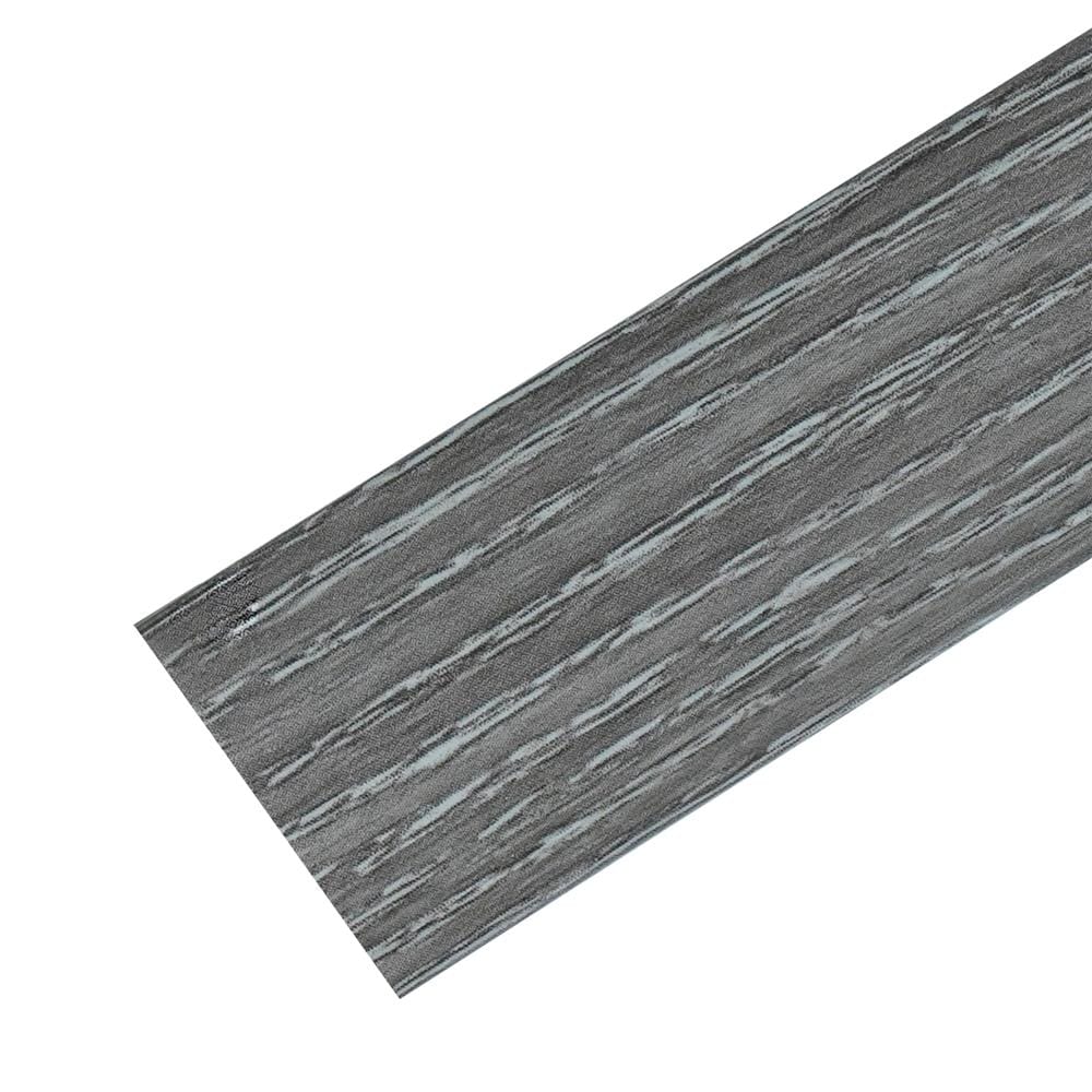 ตัวจบต่างระดับ PVC TARA 2.8x200x0.8 ซม. สีเทาเข้ม