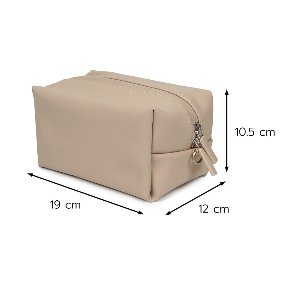 กระเป๋าจัดระเบียบ AVENTRA KINTO 19x12x10.5 ซม. สีเบจ