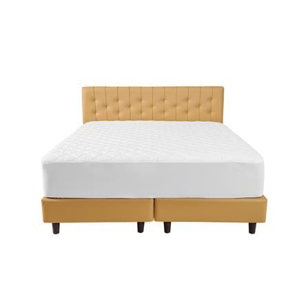 ผ้ารองกันเปื้อน รัดมุมเต็มตัว QUEEN SIZE STEVENS สี WHITE_1
