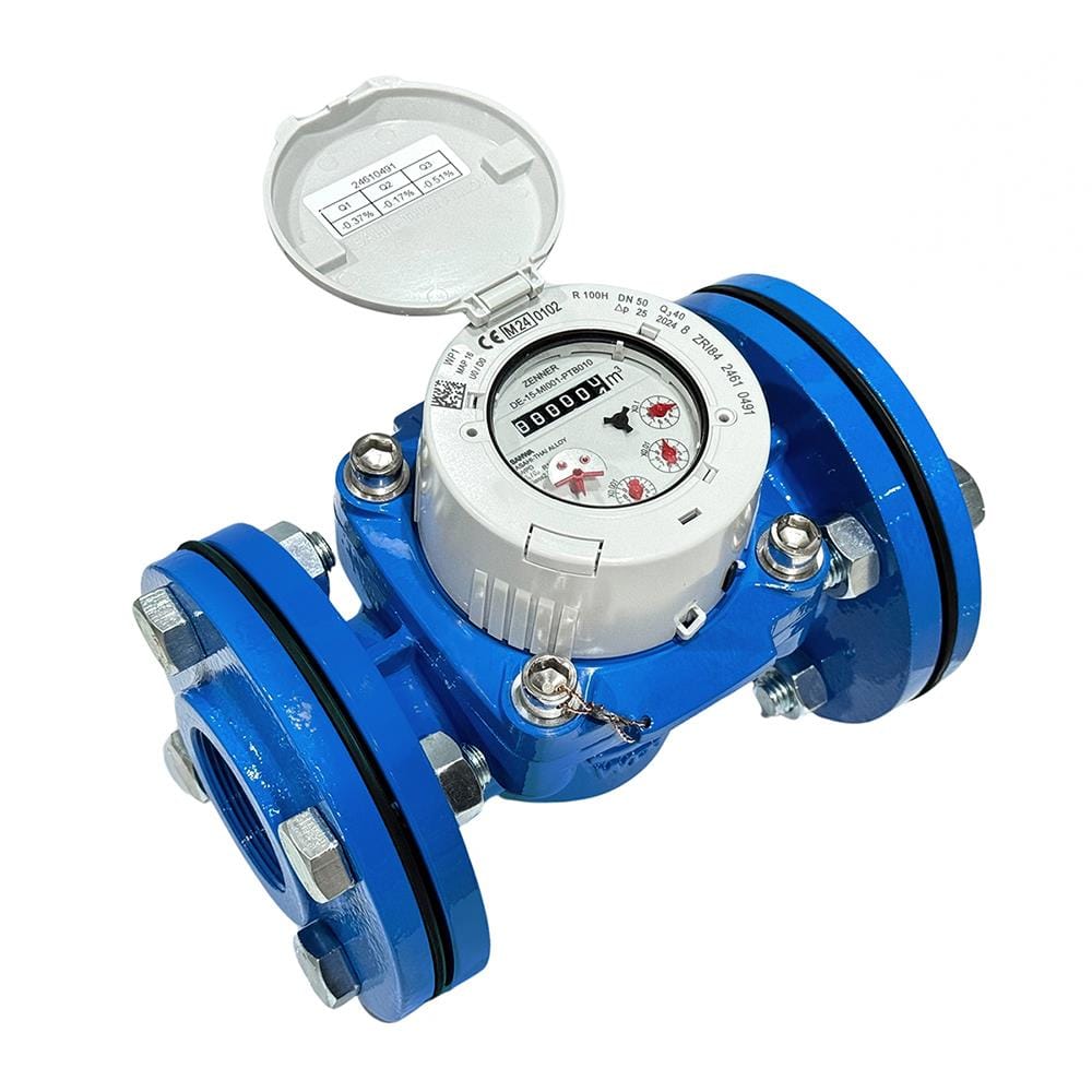มาตรวัดน้ำ SANWA WOLTMAN 2 นิ้ว สีฟ้า