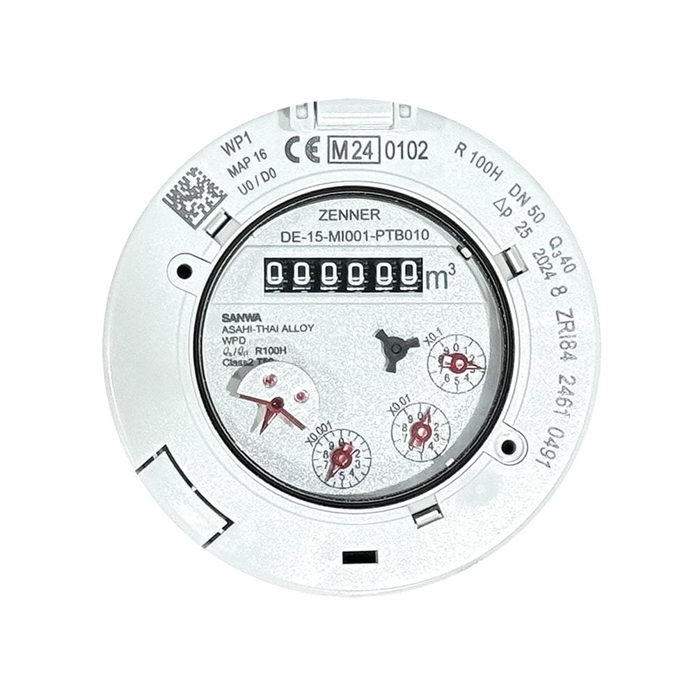 มาตรวัดน้ำ SANWA WOLTMAN 2 นิ้ว สีฟ้า