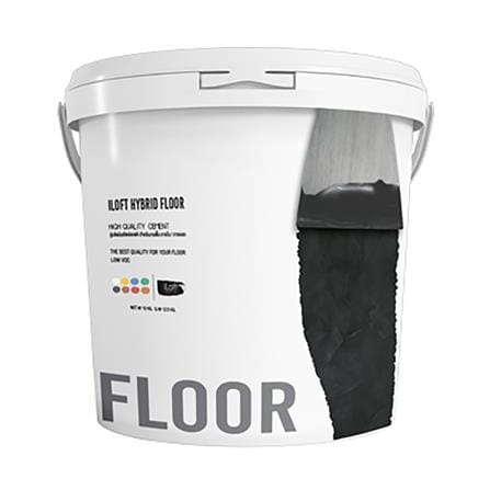 สีเท็กเจอร์ ILOFT HYBRID FLOOR สีดำ 12 กก.