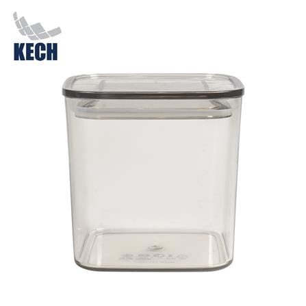 ขวดโหล PET ฝาดึง KECH RUSHY 600 มล. สีน้ำตาลอ่อน_0