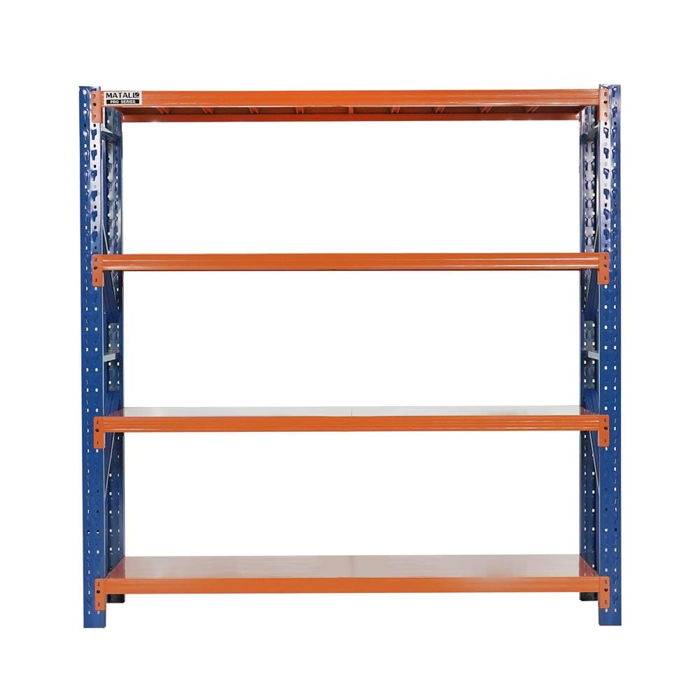ชั้นเหล็ก 4 ชั้น MATALL PRO 200x200x60 ซม. สีส้ม/น้ำเงิน_0