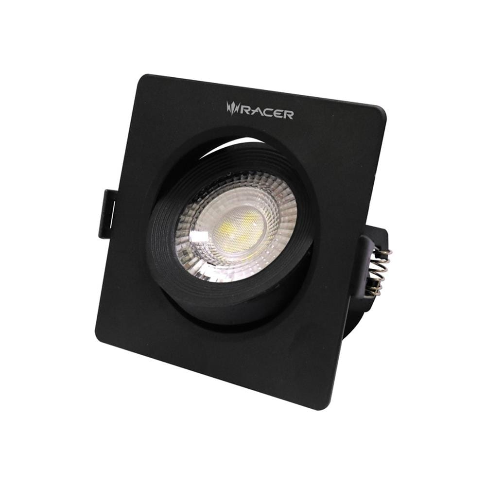 ดาวน์ไลท์ LED RACER HG ADJUST 3 นิ้ว 5 วัตต์ DAYLIGHT/COOL WHITE/WARM WHITE สีดำ
