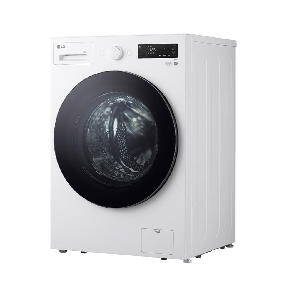 เครื่องซักผ้าฝาหน้า LG F2515SNEW 15 กก. 1100 RPM อินเวอร์เตอร์ สีขาว