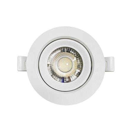 ดาวน์ไลท์ LED RACER HG ADJUST 3 นิ้ว 5 วัตต์ DAYLIGHT/COOL WHITE/WARM WHITE สีขาว_0
