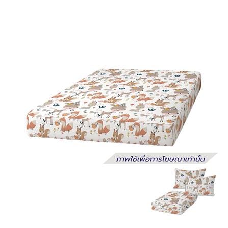 ที่นอนปิกนิก LEILALYNN SAFARI FESTIVAL 114x200 ซม. สี WHITE_0