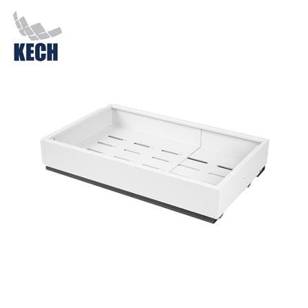ชั้นรางเลื่อนปรับขนาดได้ 4 ด้าน KECH IDEAL SIZE M สีขาว_0