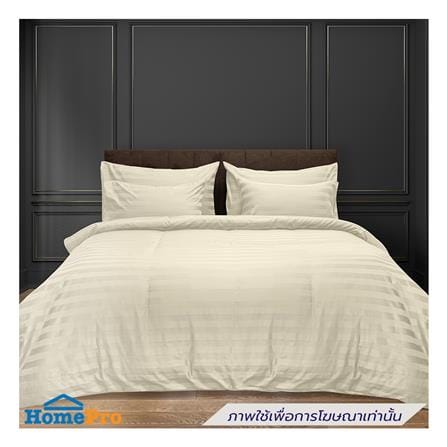 ปลอกผ้านวม PICASSO CT STRIPE 630TC 90x100 นิ้ว สี CREAM_5