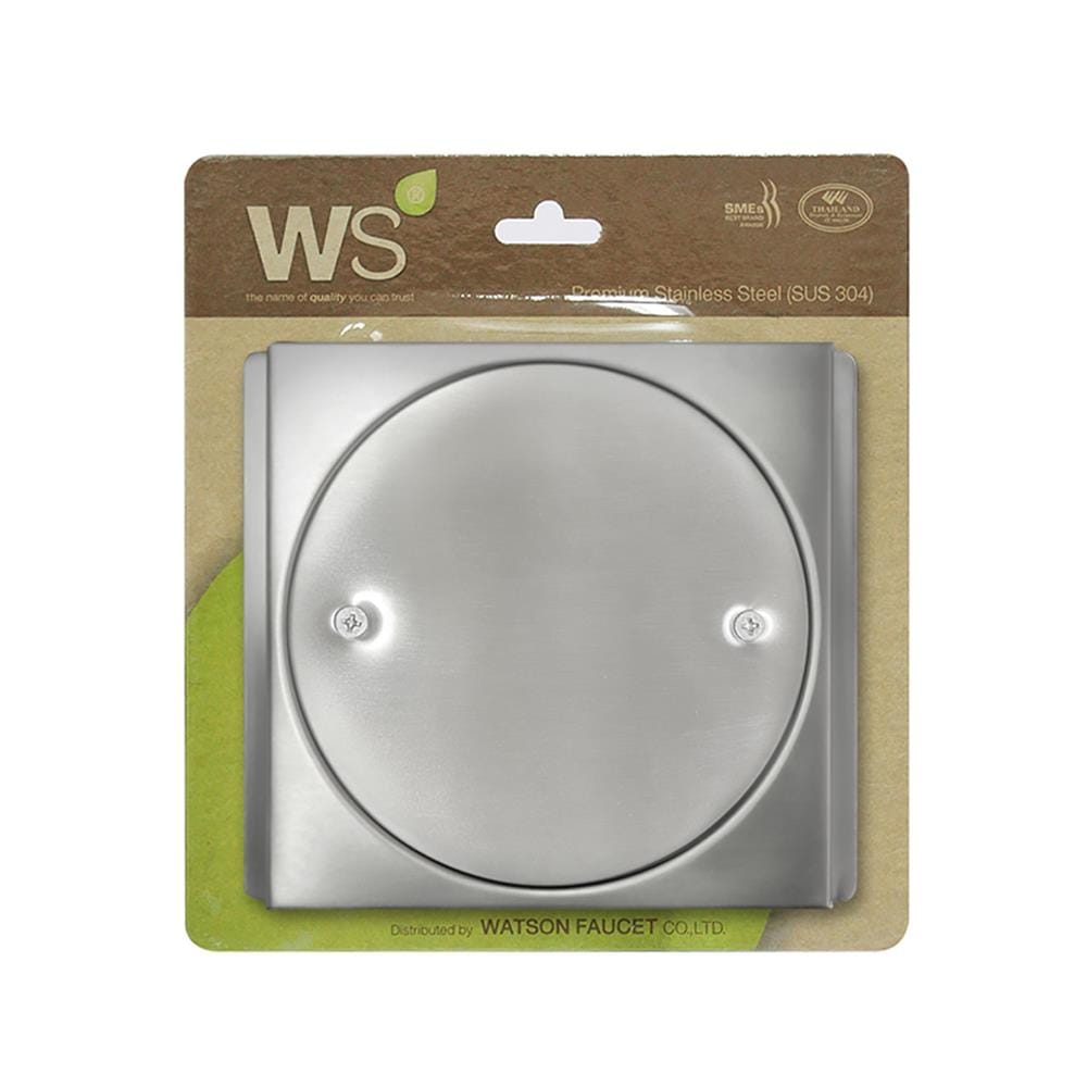 ฝาส้วมสเตนเลส WS CWT-010 5.5 นิ้ว