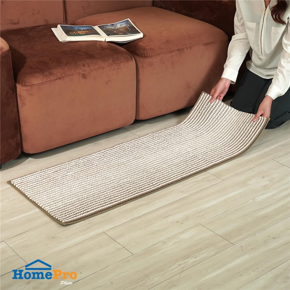 พรม HOME LIVING STYLE SERENE 45X120 ซม. สีน้ำตาล