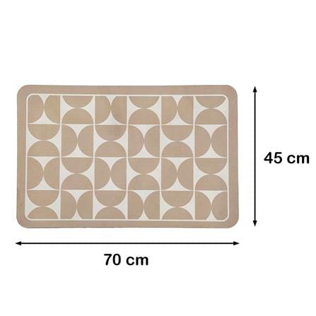 พรมพียู HOME LIVING STYLE MONY 45x70 ซม. สีน้ำตาล_7