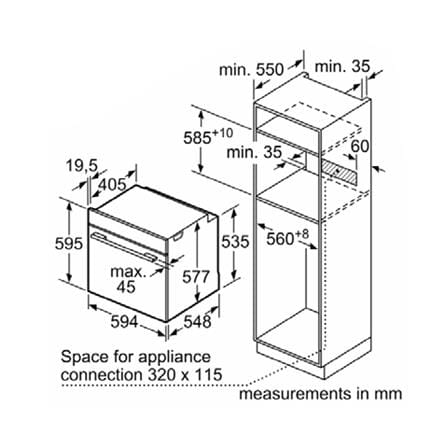 เตาอบฝังดิจิตอล BOSCH HJA715BA0K สีดำ_7