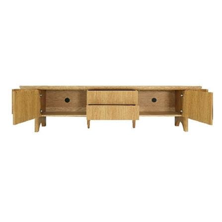 ตู้วางทีวี SB FURNITURE WASIAN 19235660 240 ซม. สีโอ๊ค_3