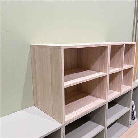 ตู้เตี้ยบานโล่ง SB FURNITURE EASYFIT 19240074 39 ซม. สีแคนยอนโอ๊ค_4