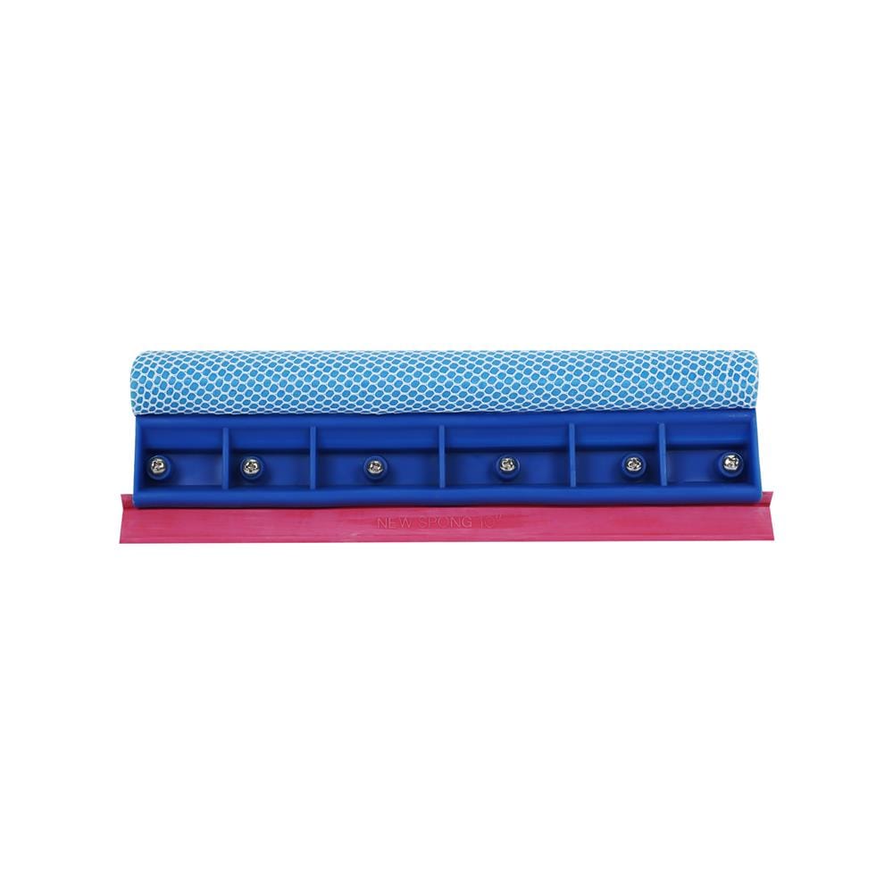 อะไหล่ฟองน้ำเช็ดกระจก NEW SPONGE 10 นิ้ว สีฟ้า