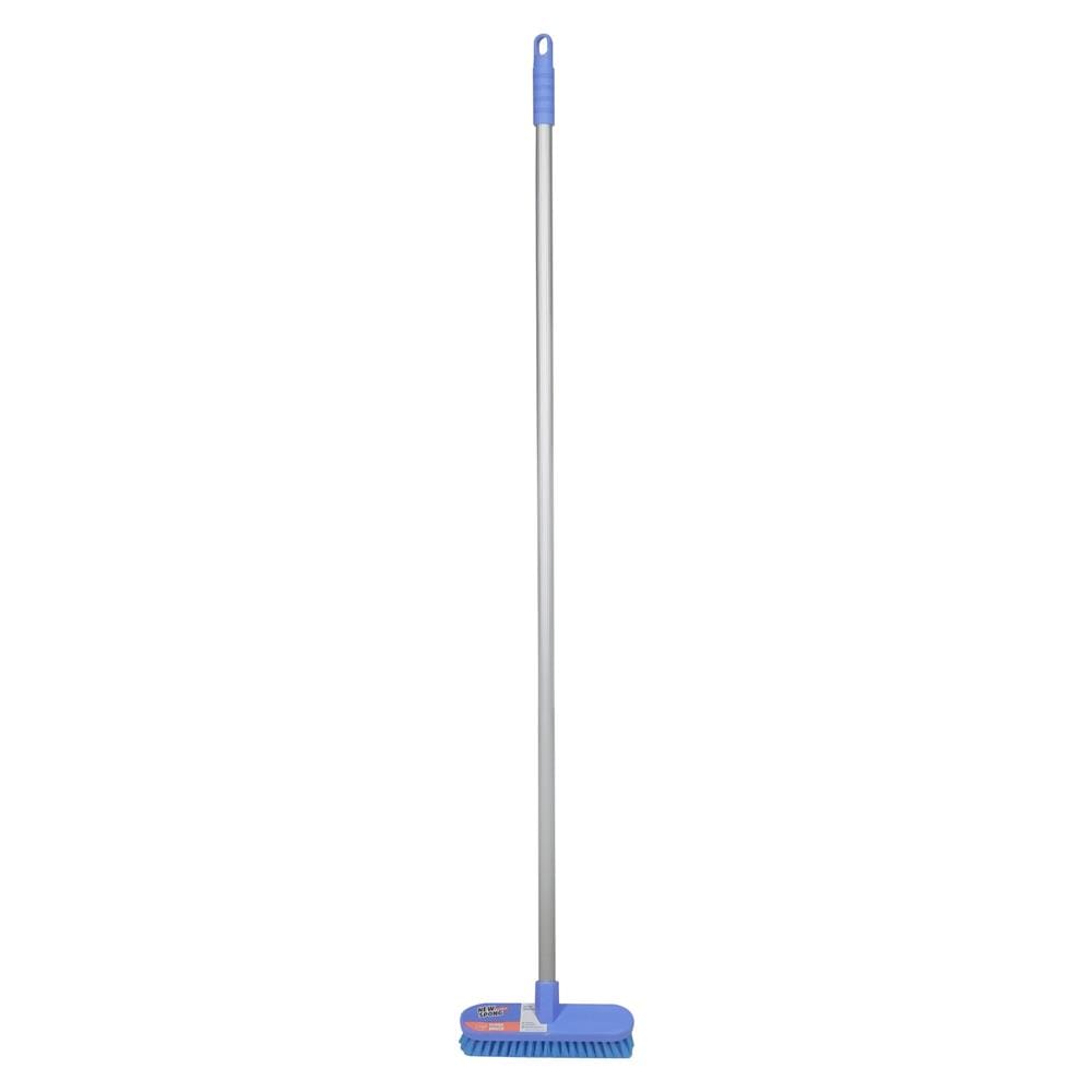 แปรงขัดพื้นไนลอน NEW SPONGE 8 นิ้ว สีน้ำเงิน