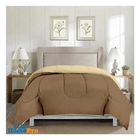 ผ้านวม SNAZZ ARON 70x90 นิ้ว สี BROWN_3