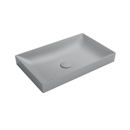 อ่างล้างหน้าวางบนเคาน์เตอร์ TOTO LW4716R-MGR สีเทา_0