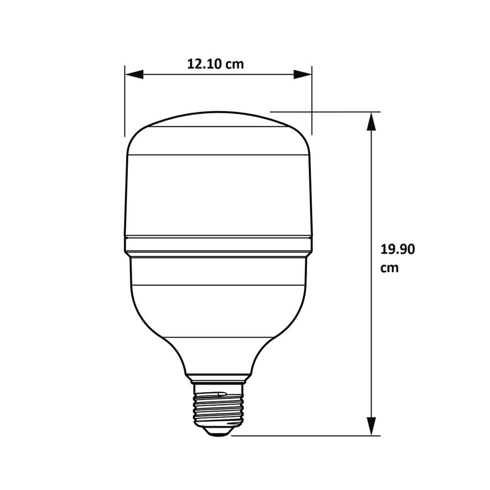 หลอด LED PHILIPS TRUE FORCE ESSENTIAL 45 วัตต์ DAYLIGHT E27