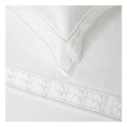 ชุดผ้าปูที่นอน 5 ฟุต (ชุด 3 ชิ้น) BENETTA CLASSIC สี WHITE_4