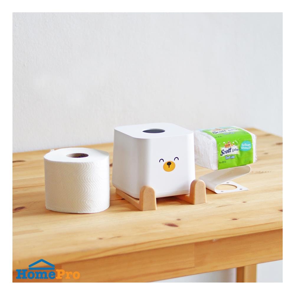 กล่องทิชชู่ MINIMAL SCULPT BEAR SMILE