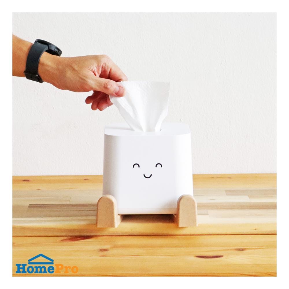 กล่องทิชชู่ MINIMAL SCULPT FRIEND SMILE
