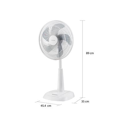 พัดลมสไลด์ 16 นิ้ว TOSHIBA F-ALC50TH(W) สีขาว_5