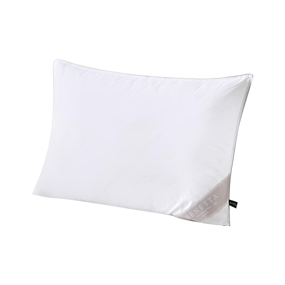 หมอนหนุน ขนเป็ด BENETTA DUCK DOWN FIRM 50x70 ซม. สีขาว