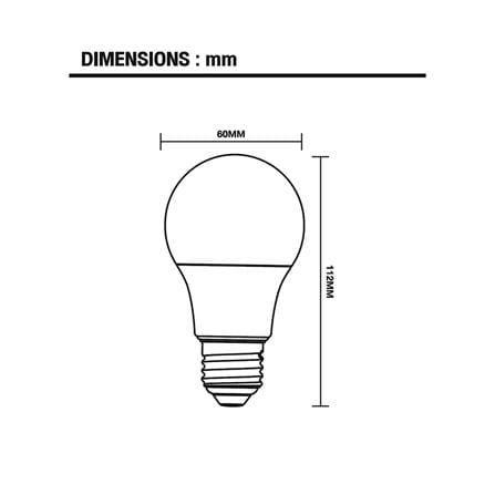 หลอด LED BEC ANTI-MOSQUITO 9 วัตต์ แสงสีเหลือง E27_3