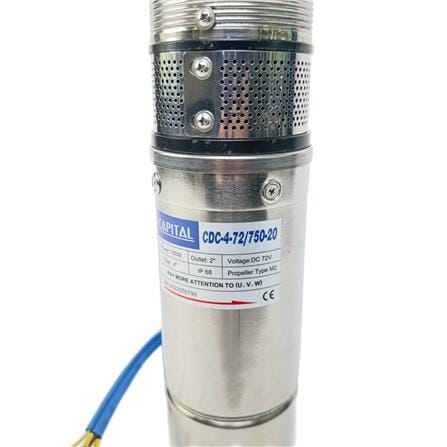 ปั๊มบาดาลโซล่าเซลล์ CAPITAL CDC-4-72/750-20 750 วัตต์_6