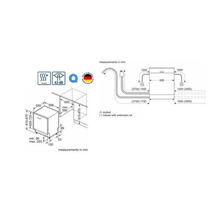 เครื่องล้างจานฝัง BOSCH SMV4HCX19E_8