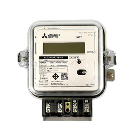 ดิจิตอลมิเตอร์ MITSUBISHI SX1-A30E 1 เฟส 5(45) แอมป์_0