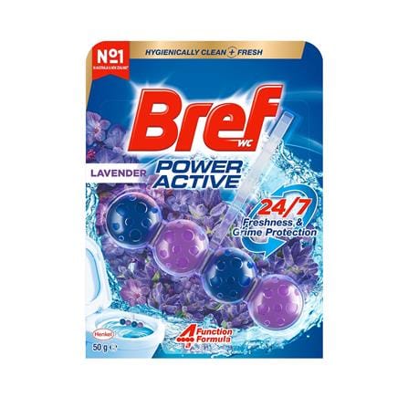 ก้อน 4 IN 1 ดับกลิ่นสุขภัณฑ์ BREF 50 กรัม กลิ่นลาเวนเดอร์_0