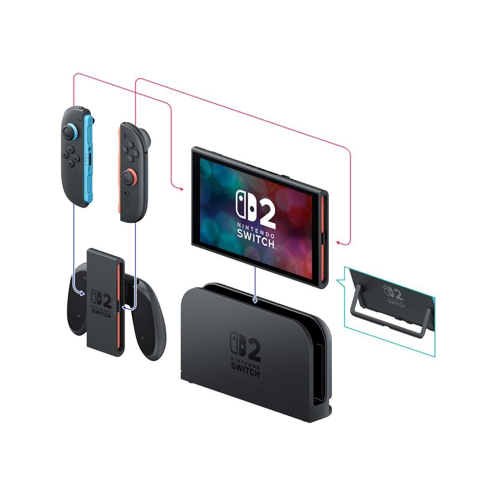 เครื่องเกม NINTENDO SWITCH 2 สีดำ