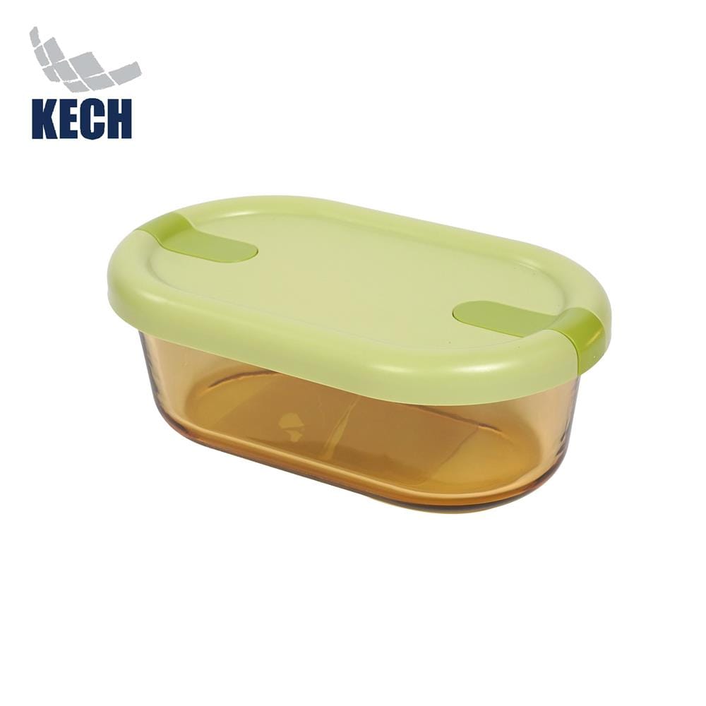 กล่องอาหารแก้ว KECH HOPE 1SLOT 0.75 ลิตร สีขาว