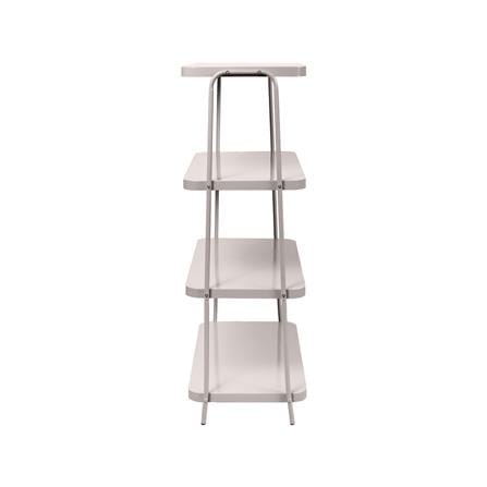 ชั้นวางของ 4 ชั้น STACKO LAMI 40x73.2x115 ซม. สีวอร์มเกรย์_2