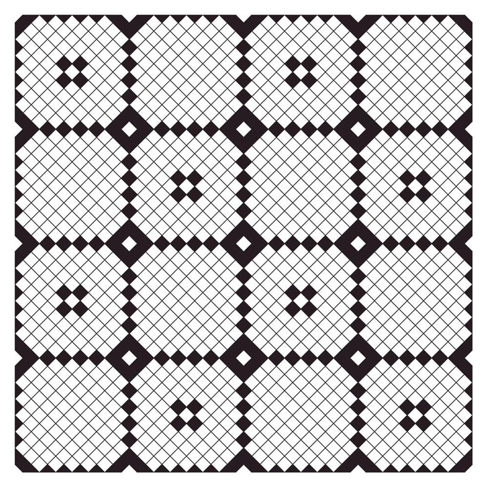 กระเบื้องพื้น 16x16 นิ้ว DURAGRES เวส เปอร์ ขาว A 0.96 ตร.ม.